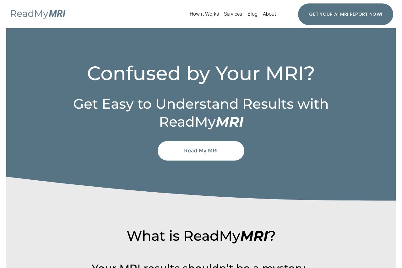 Read My MRI