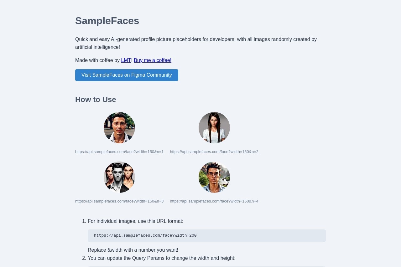 SampleFaces.com