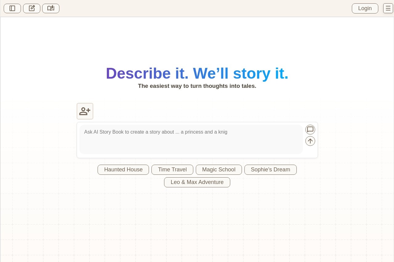 AI Story Book
