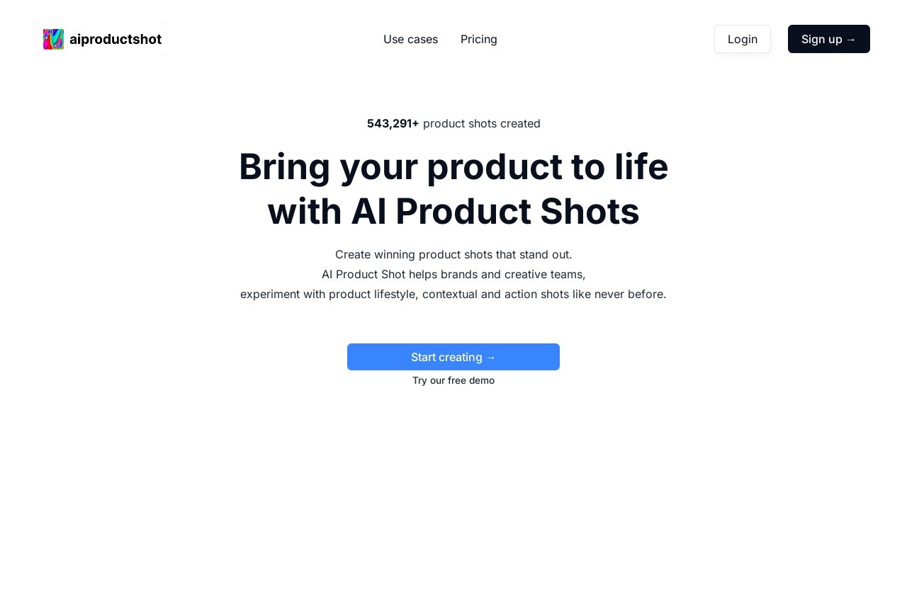 AI Product Shot