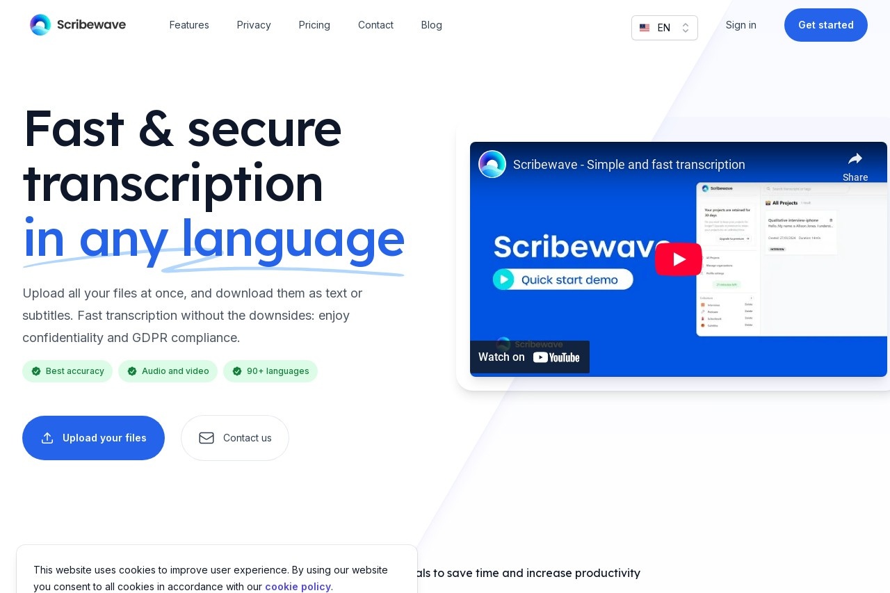 Scribewave