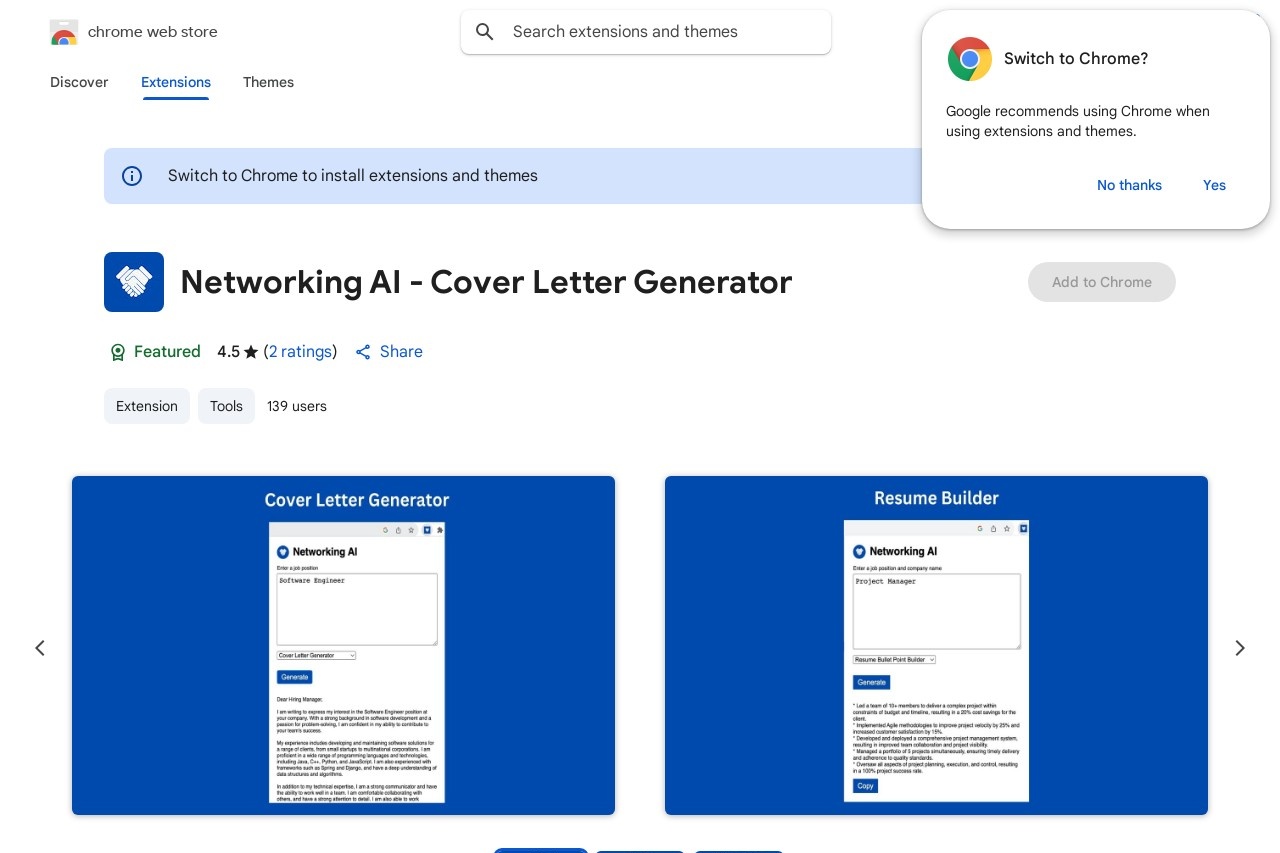 Networking AI