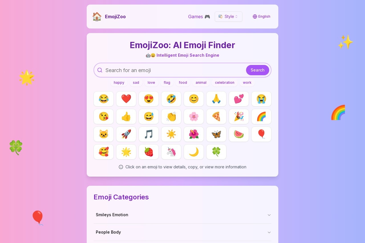 EmojiZoo