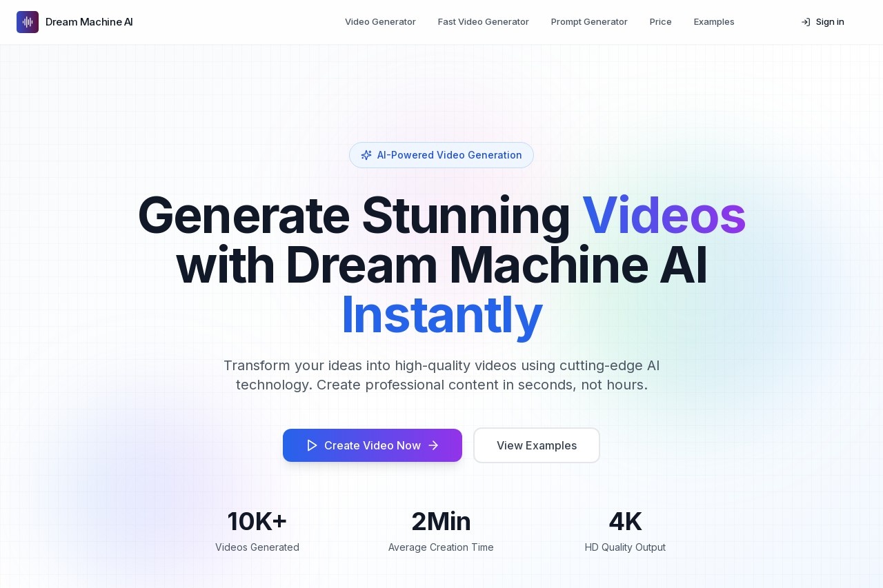 Dream Machine AI