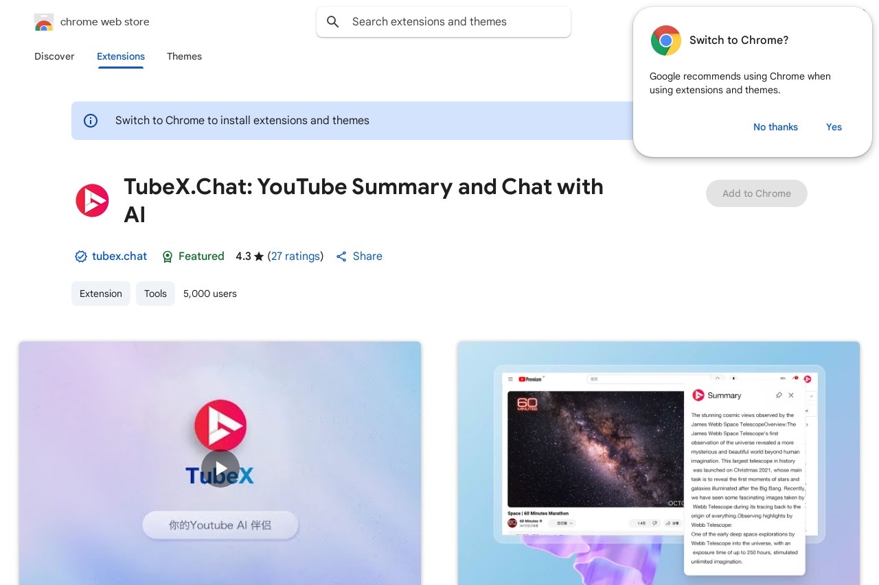 TubeX.Chat