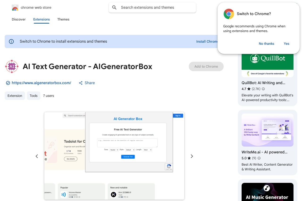 AIGeneratorBox