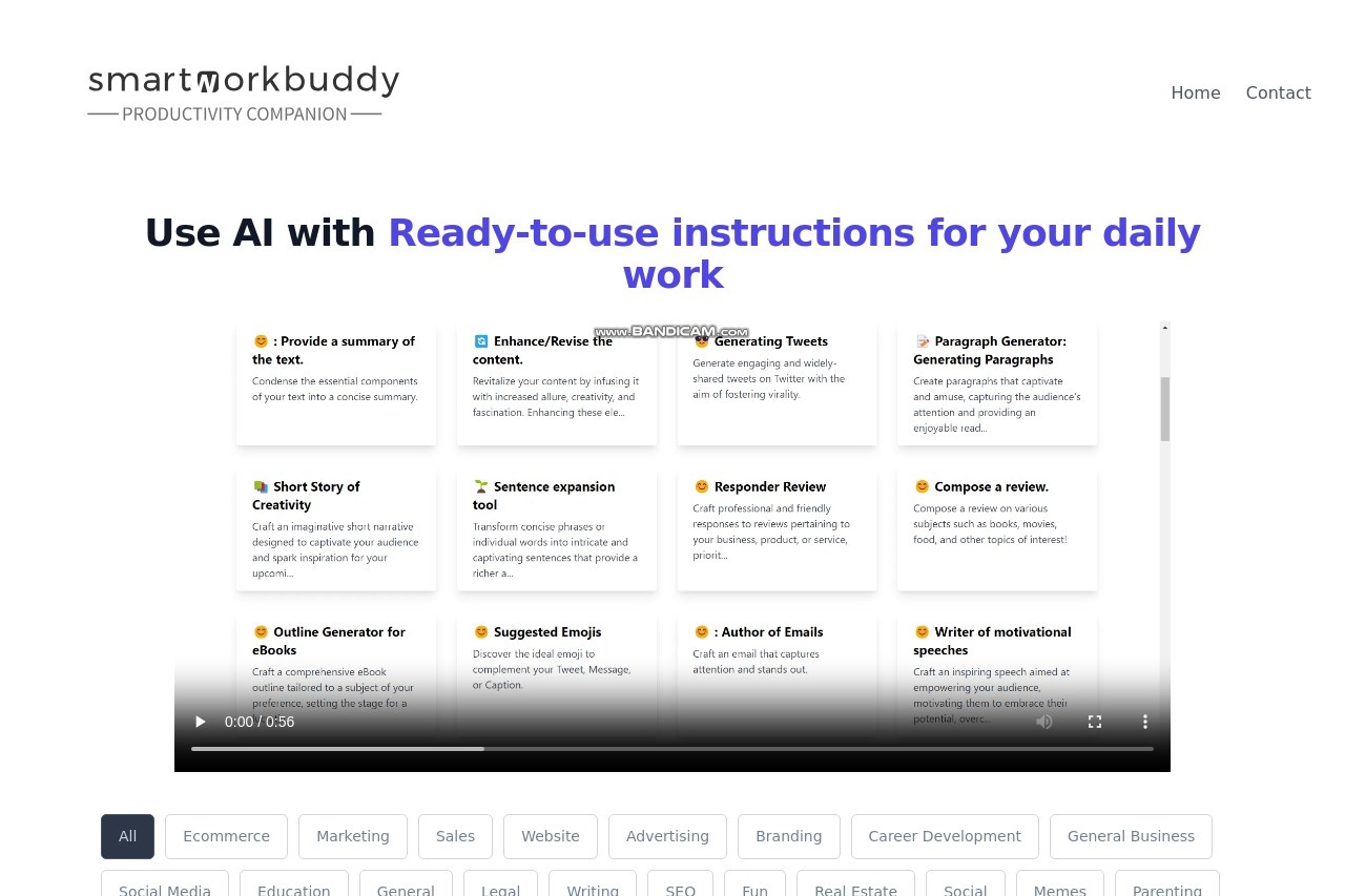SmartWorkBuddy