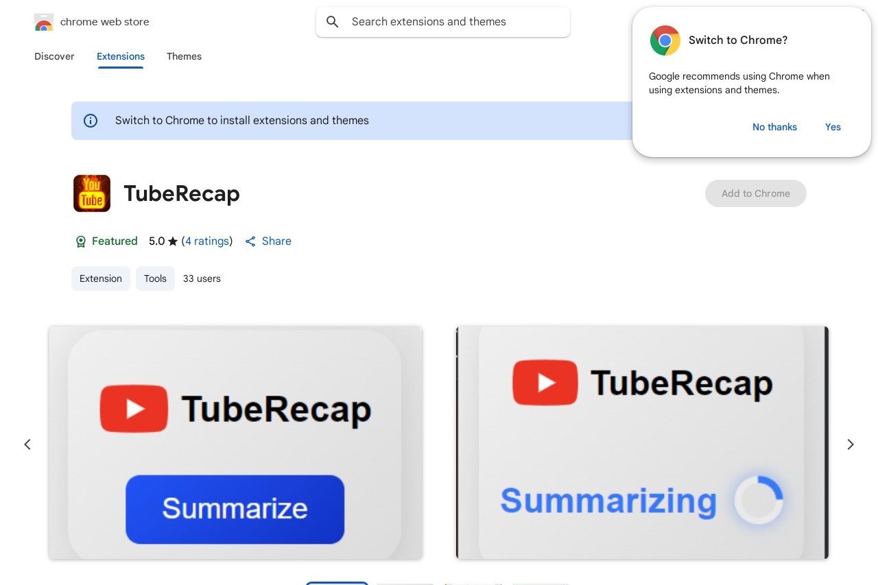 TubeRecap