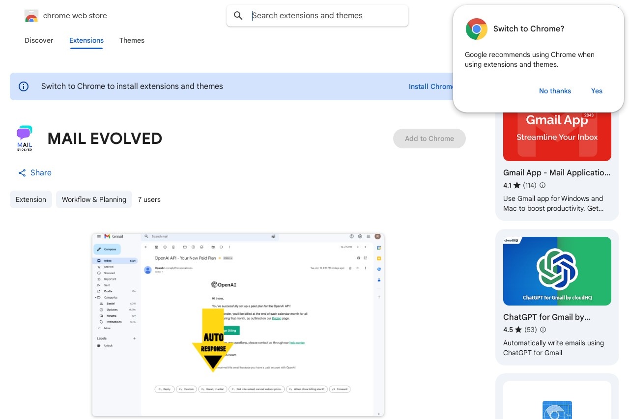 MAIL EVOLVED