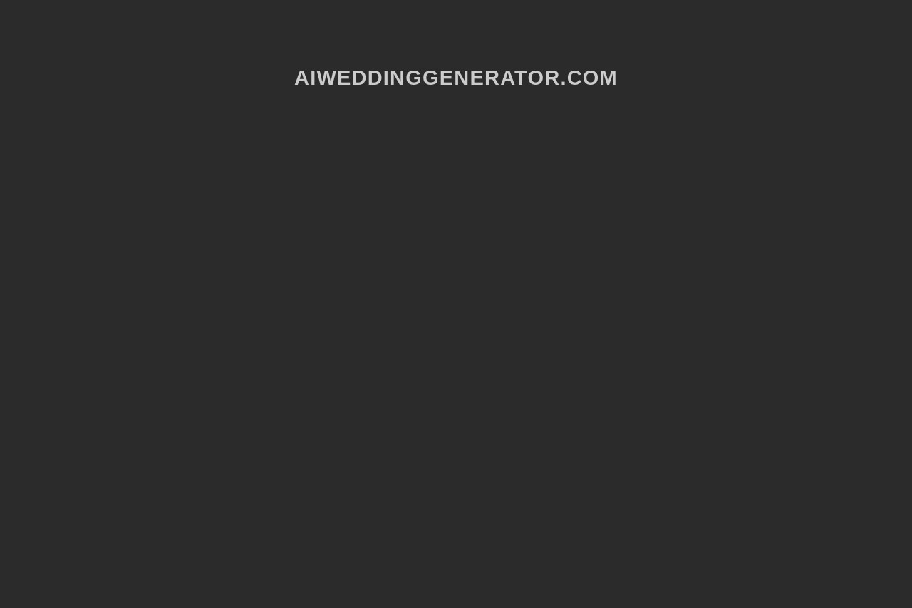 AI Wedding Generator