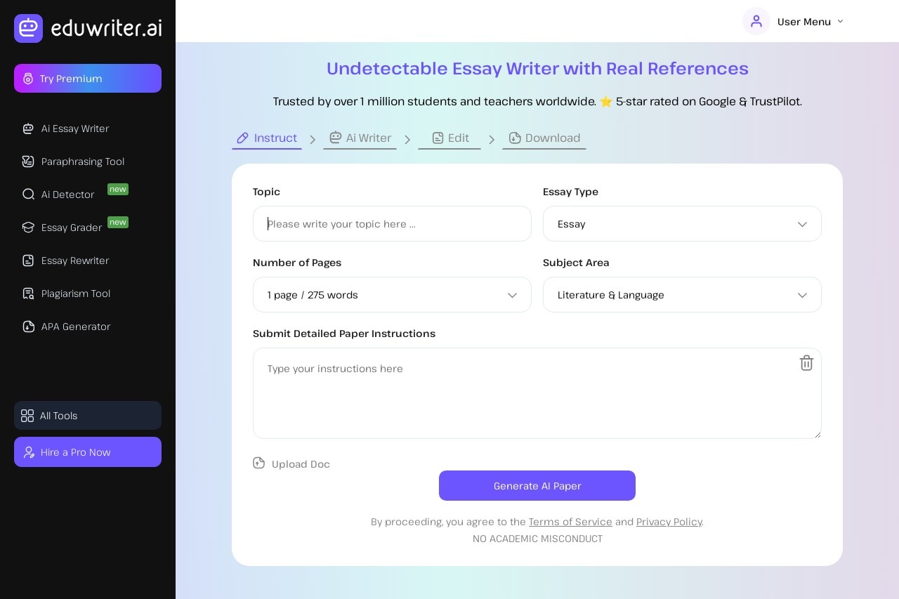 AI Essay Writer