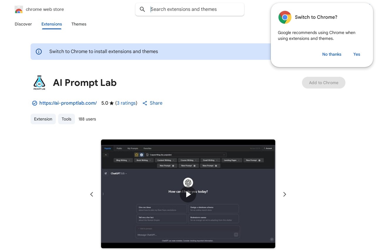 AI Prompt Lab