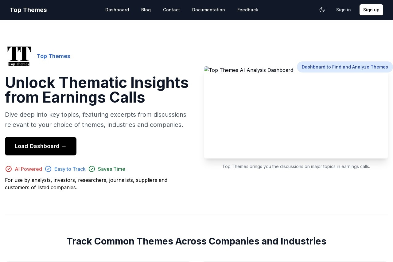 Top Themes