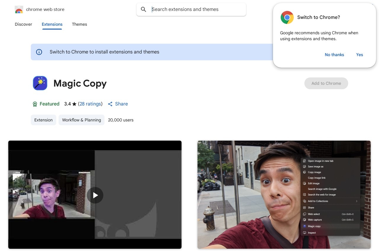 Magic Copy