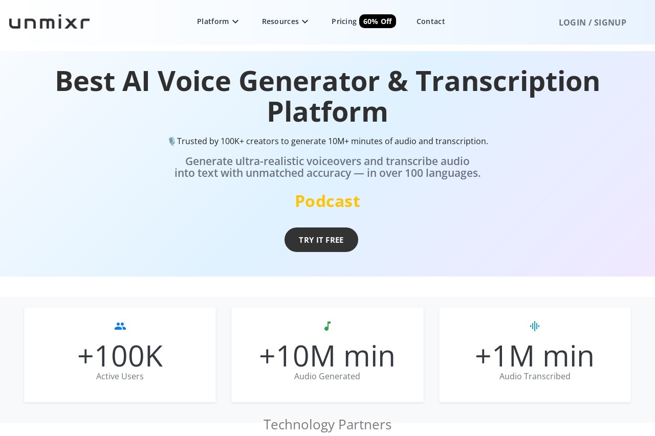 AI Voice + TTS Studio