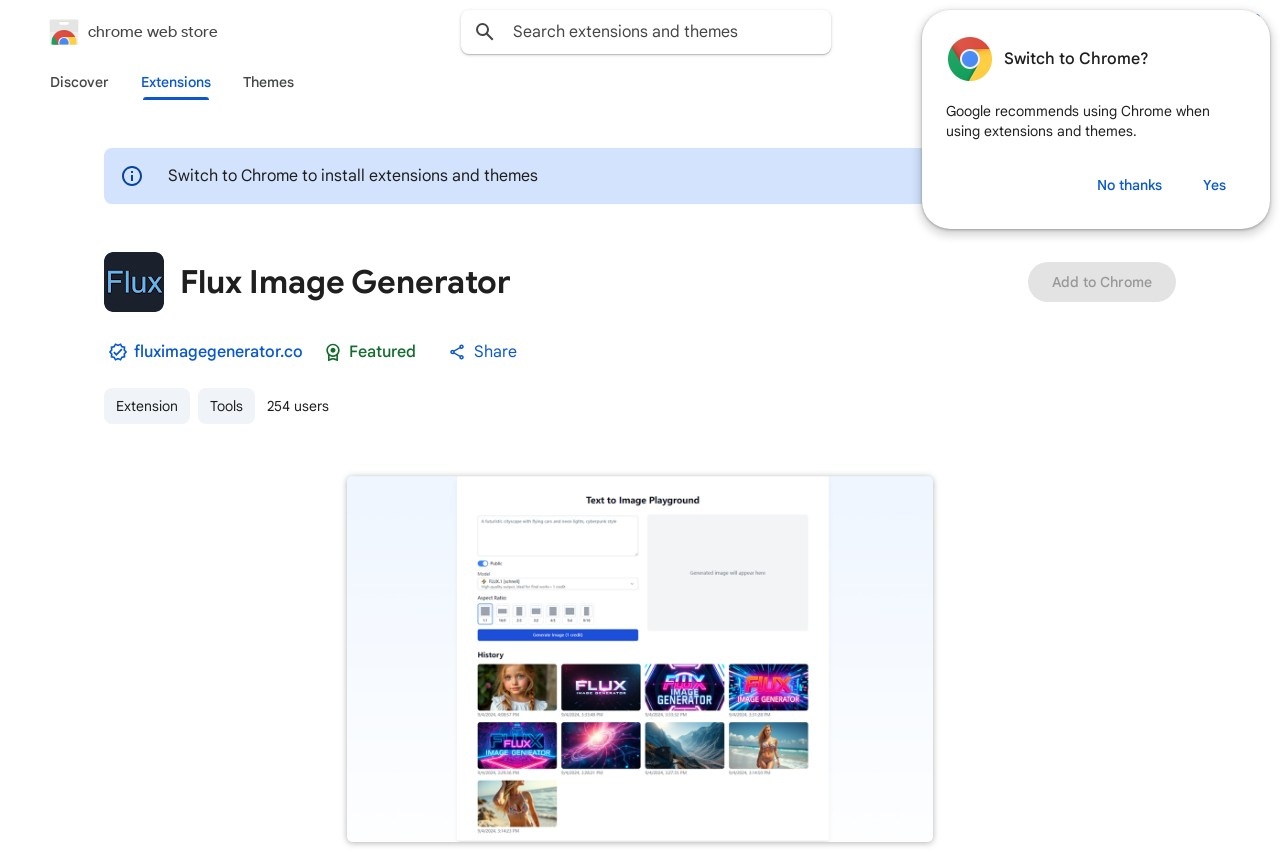 Flux Image Generator