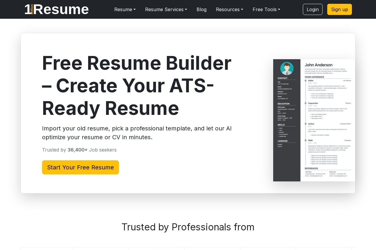 1MillionResume