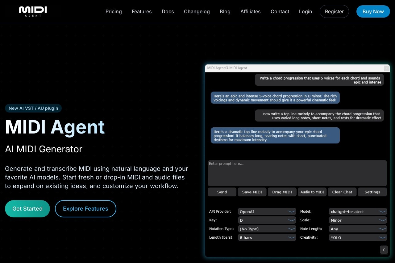 MIDI Agent