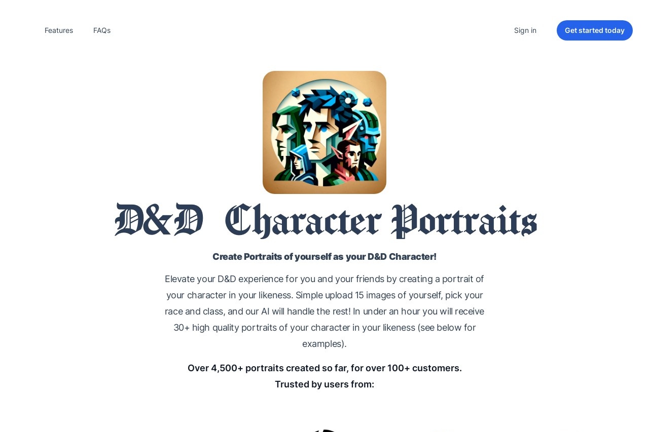 D&D Character Portraits