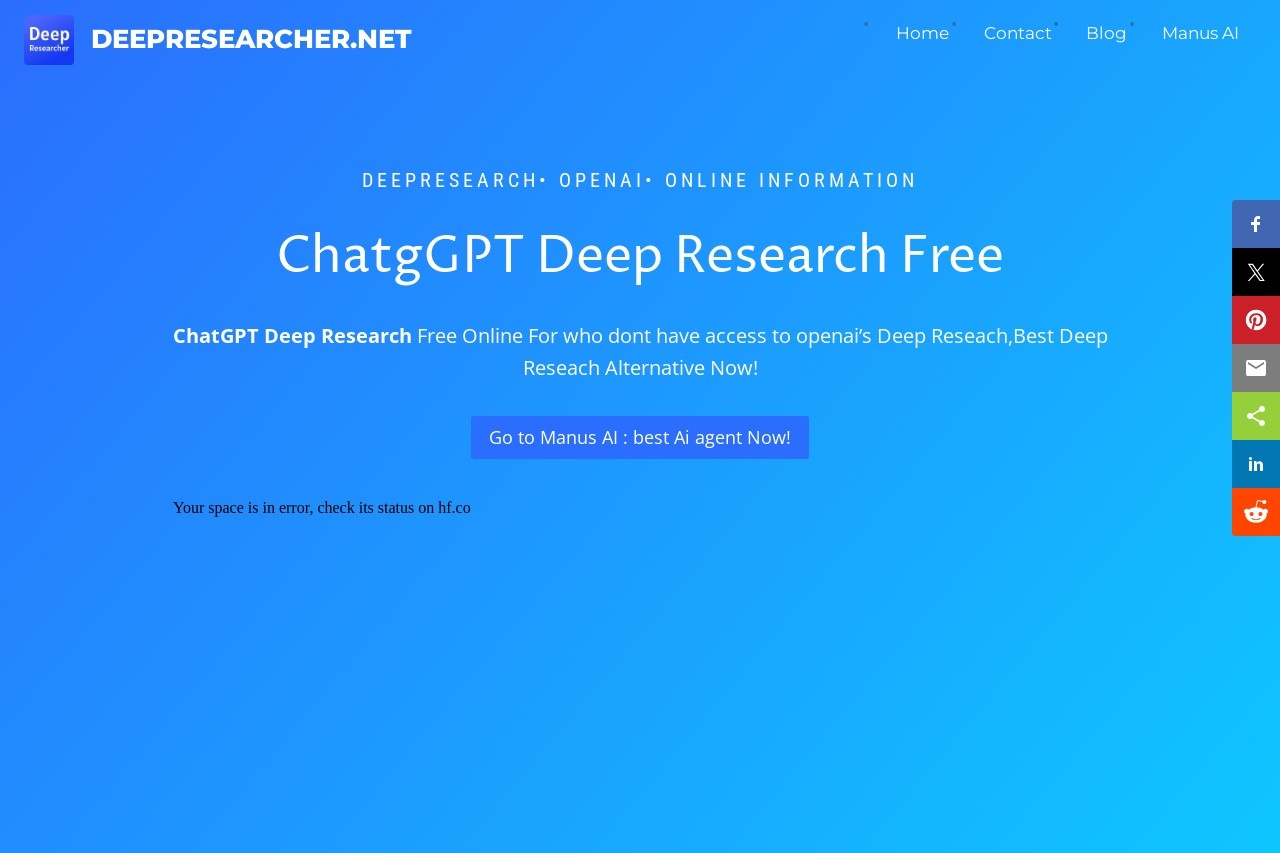 ChatGPT Deep Research