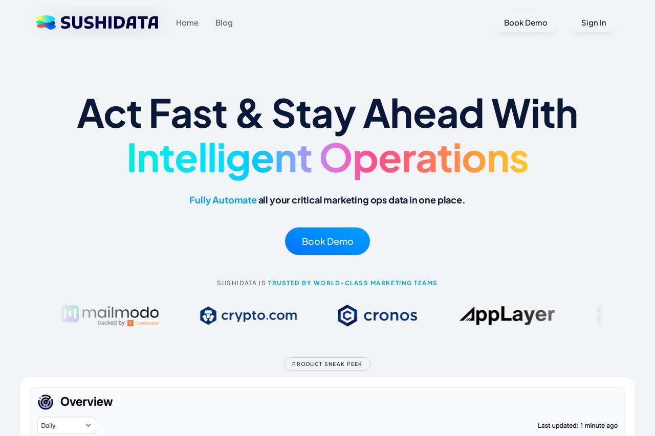 Sushidata Analytics