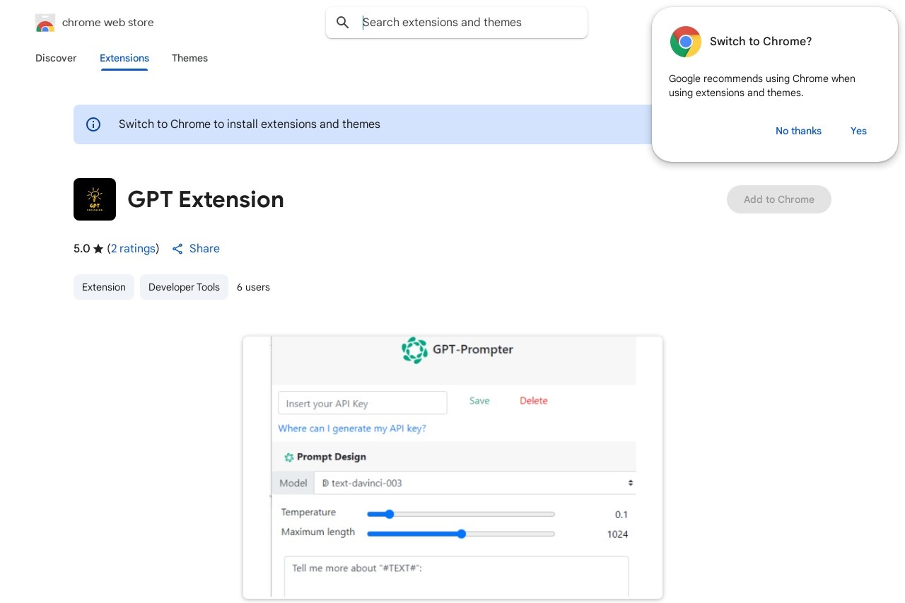 GPT Extension