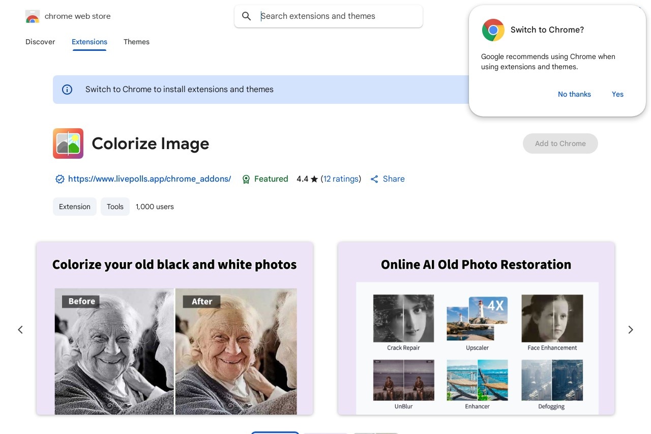 Colorize Image