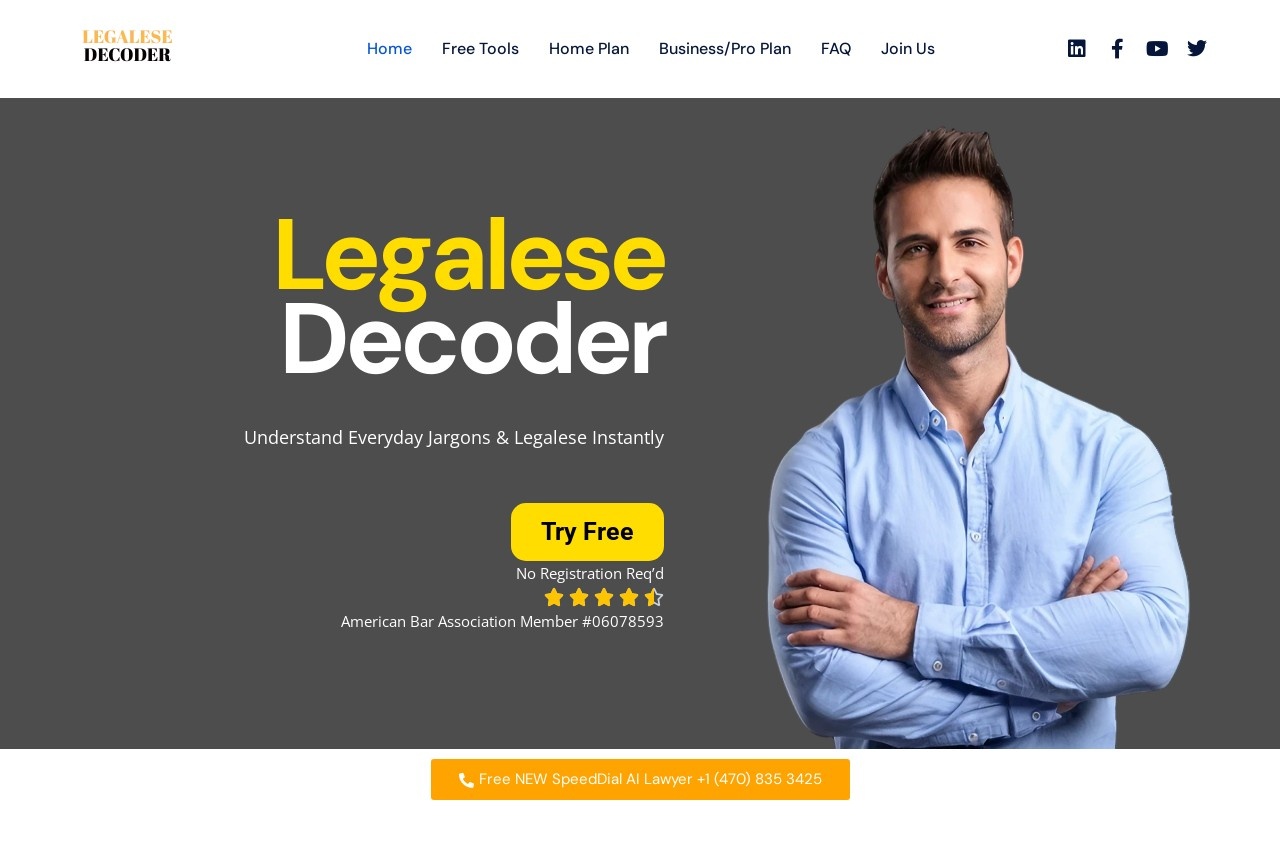 Legalese Decoder