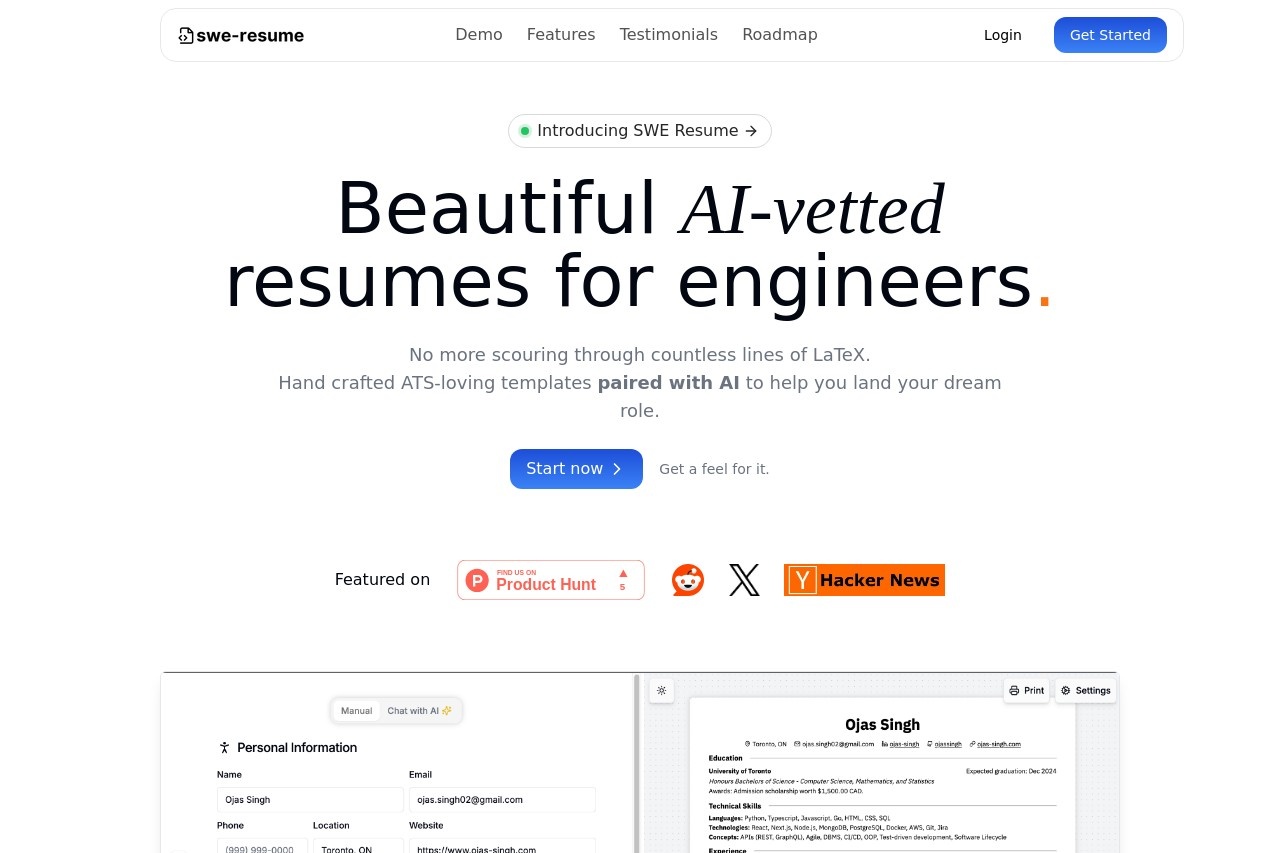 SWE-Resume