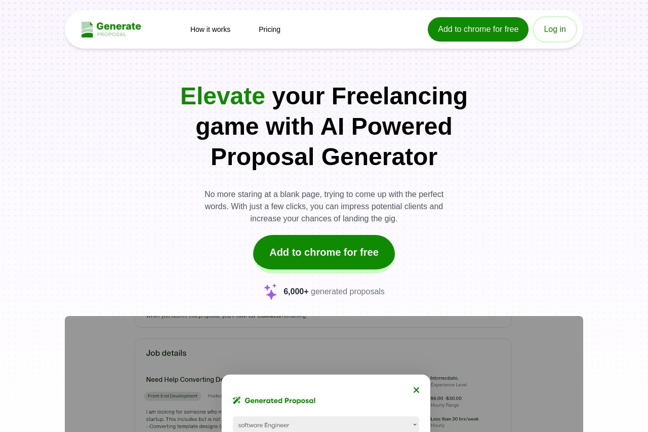 Generate Proposal
