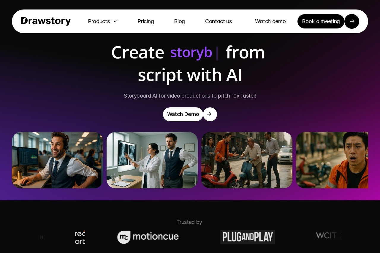 Script To Storyboard AI