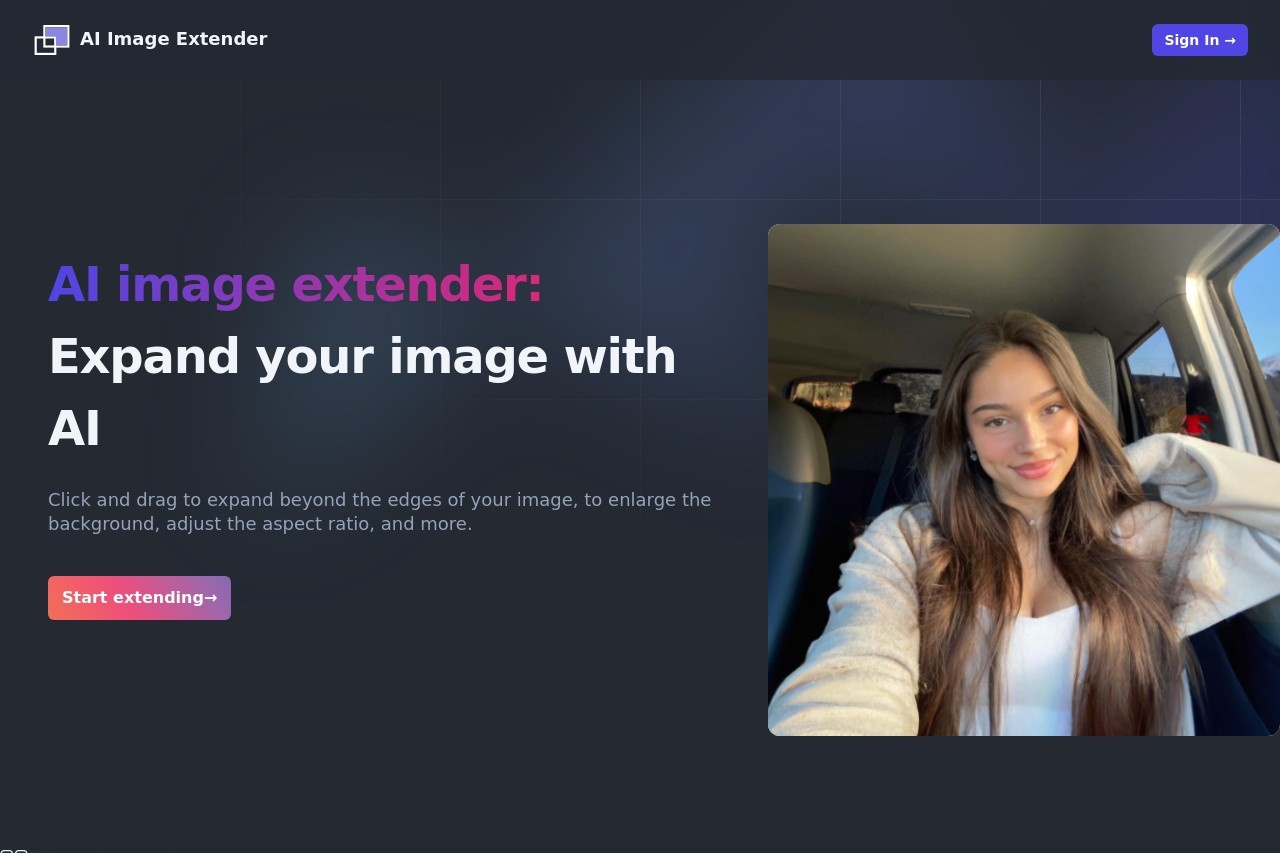 AI Image Extender