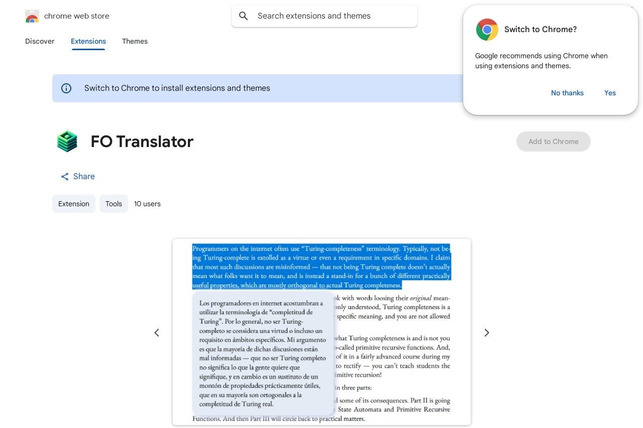 FO Translator