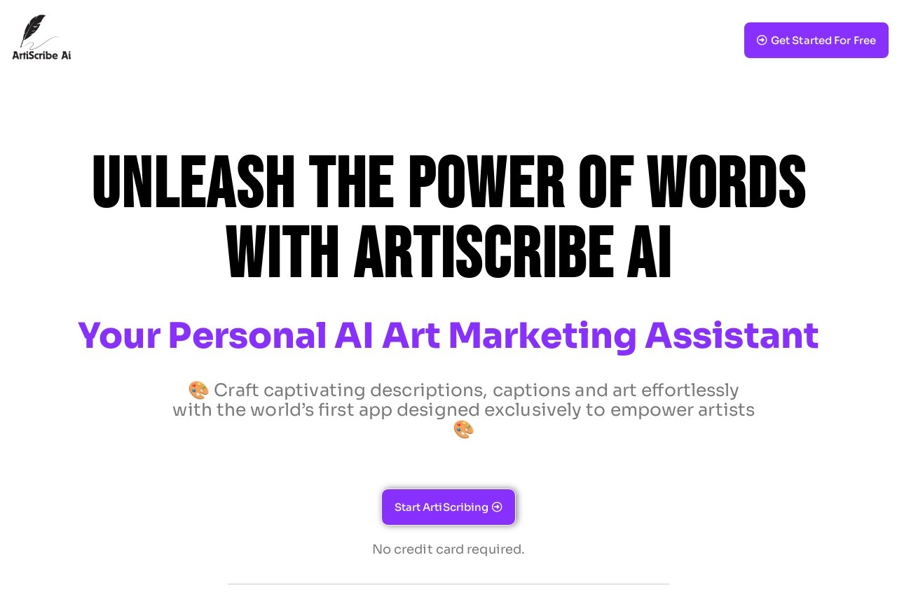 ArtiScribe AI