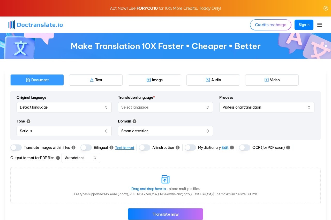 DocTranslate