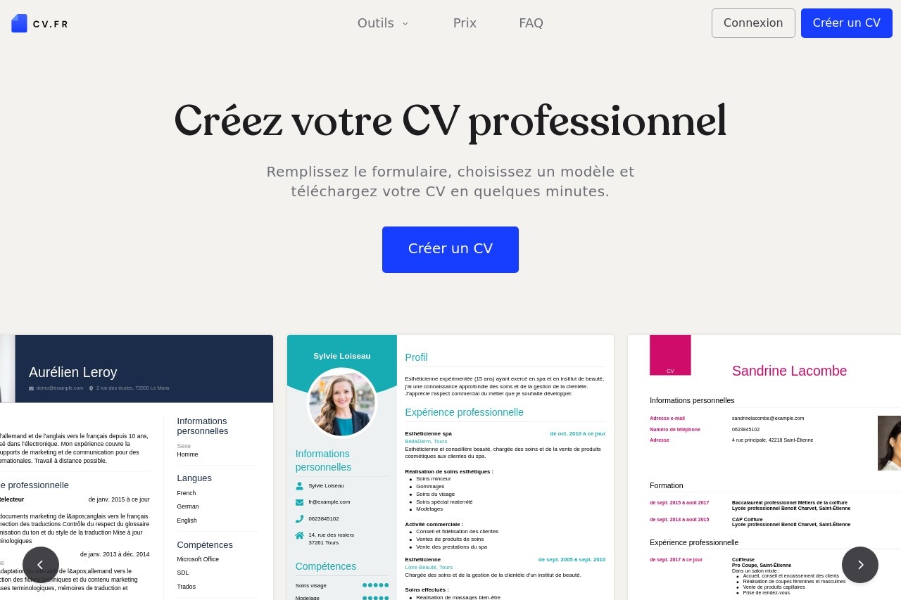 CV.fr