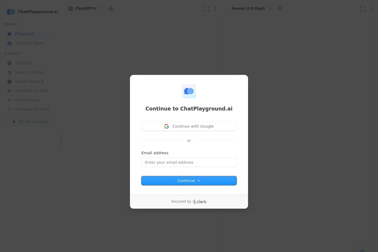 ChatPlayground AI