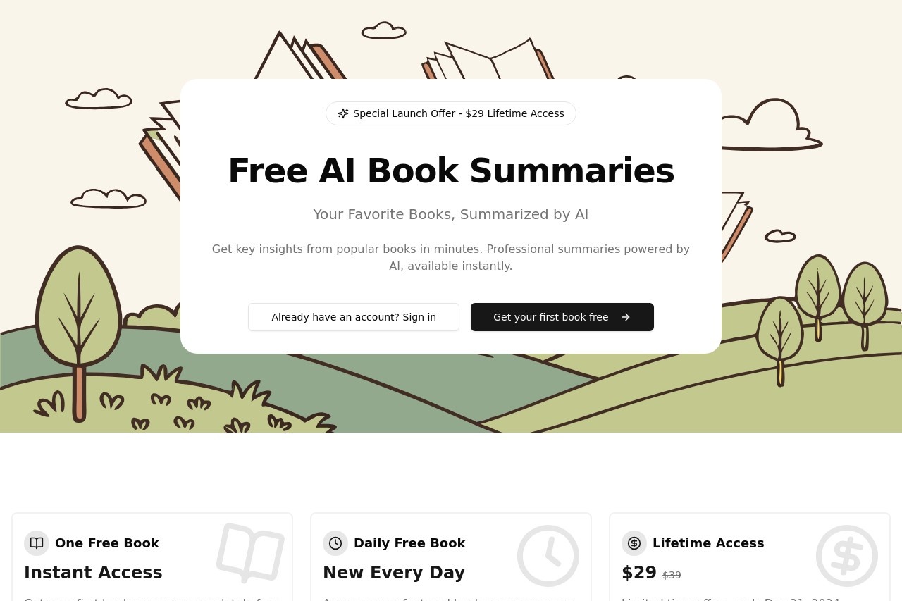 AI Book Summaries
