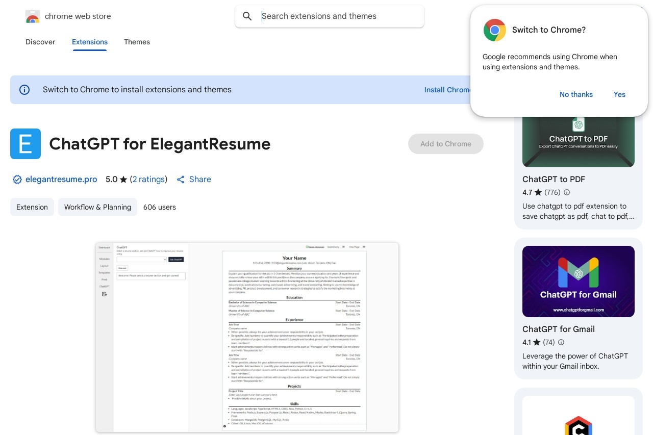 ElegantResume