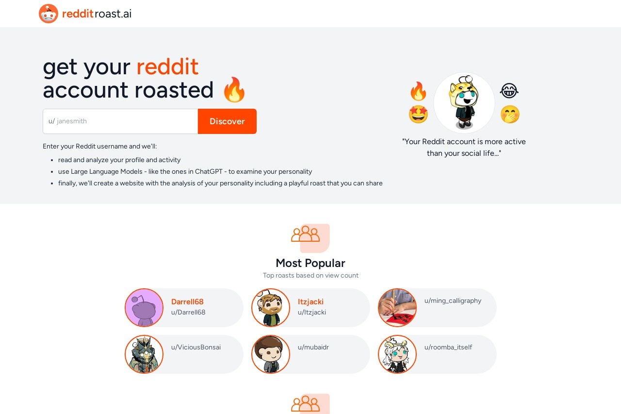 Reddit Personality