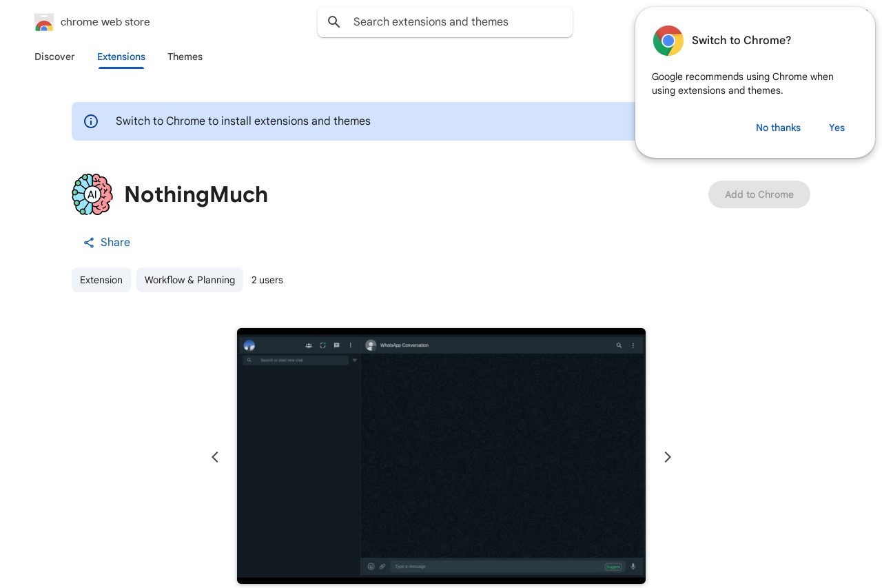 NothingMuch