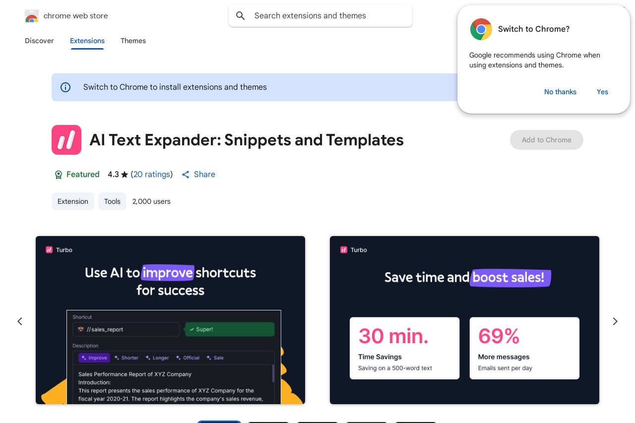 AI Text Expander