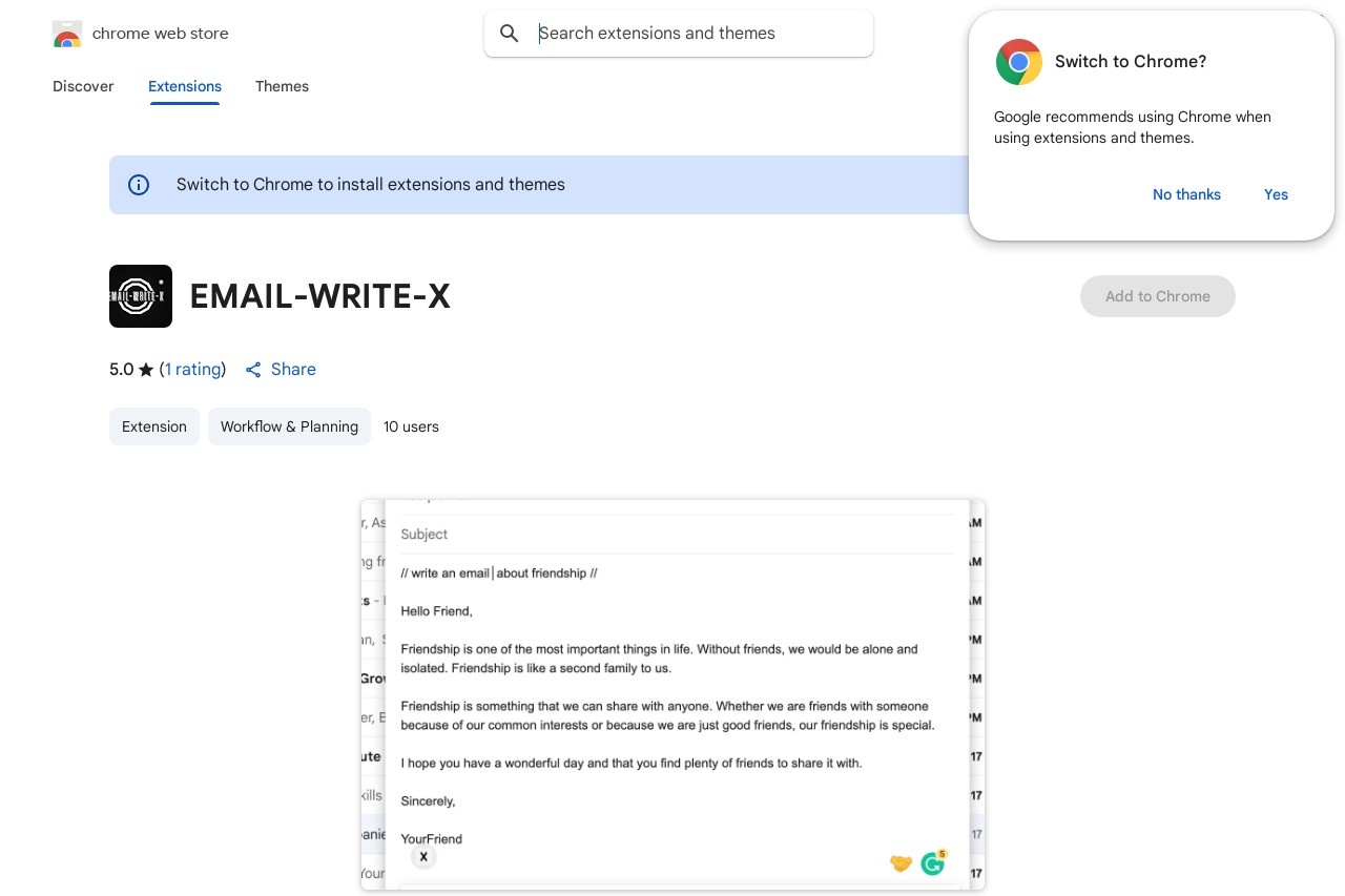 EMAIL-WRITE-X