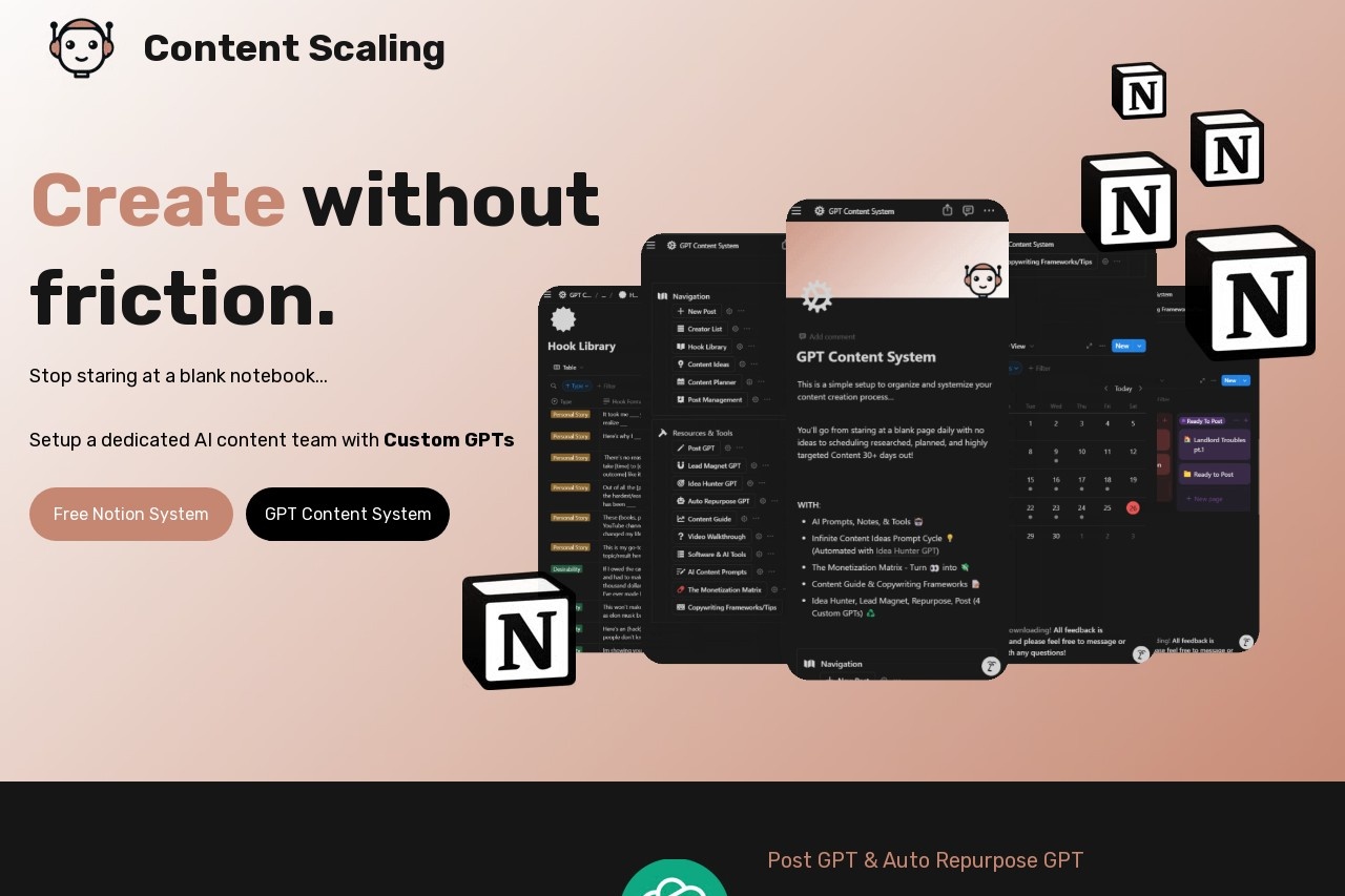 Notion Content Creation System