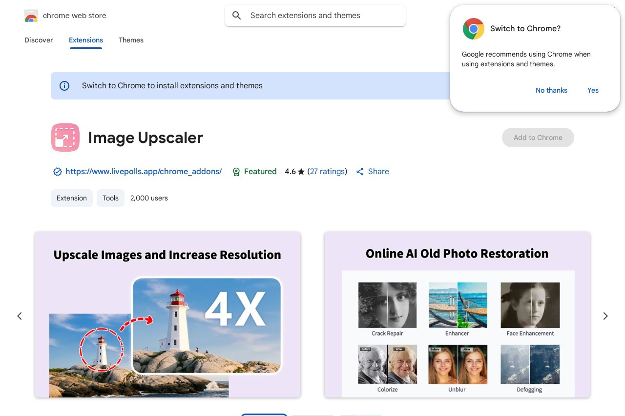 Image Upscaler