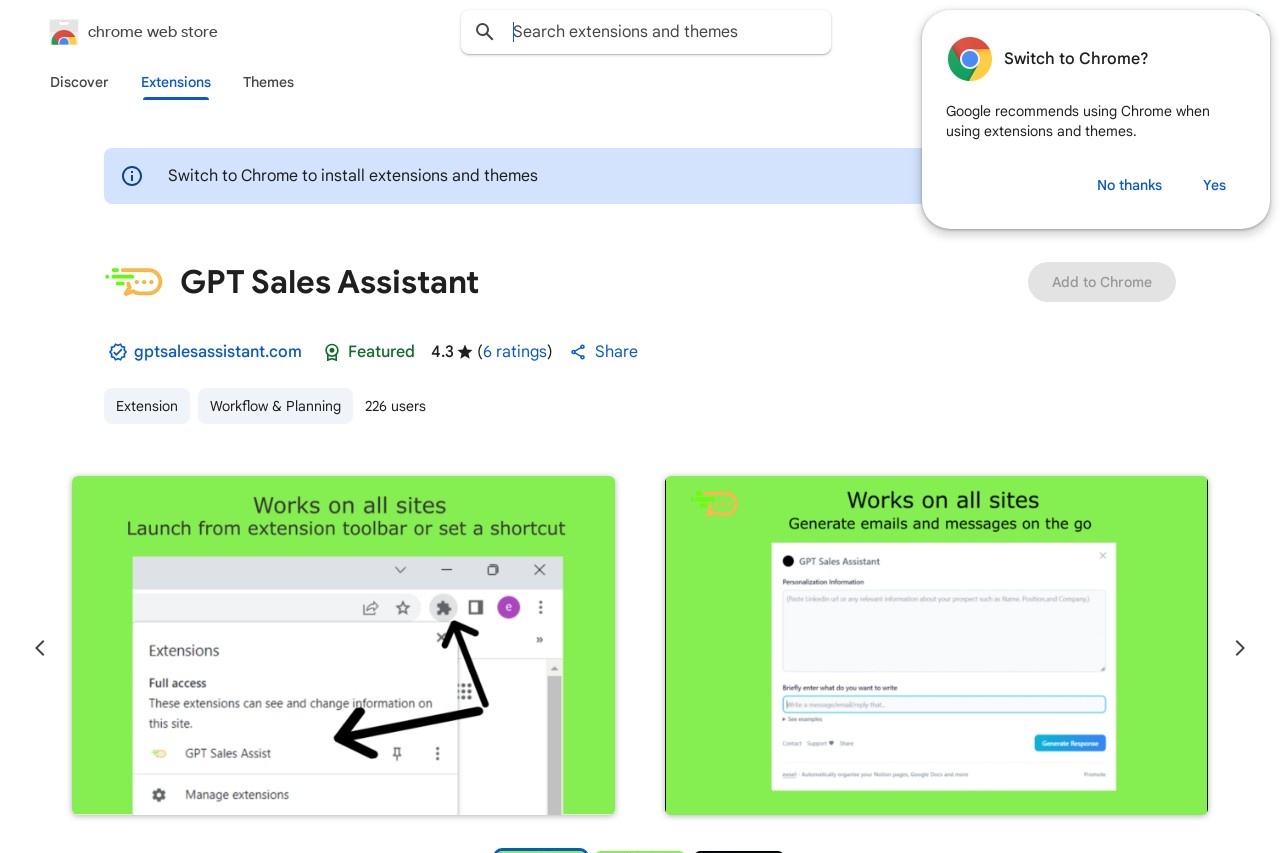 GPT Sales Assistant