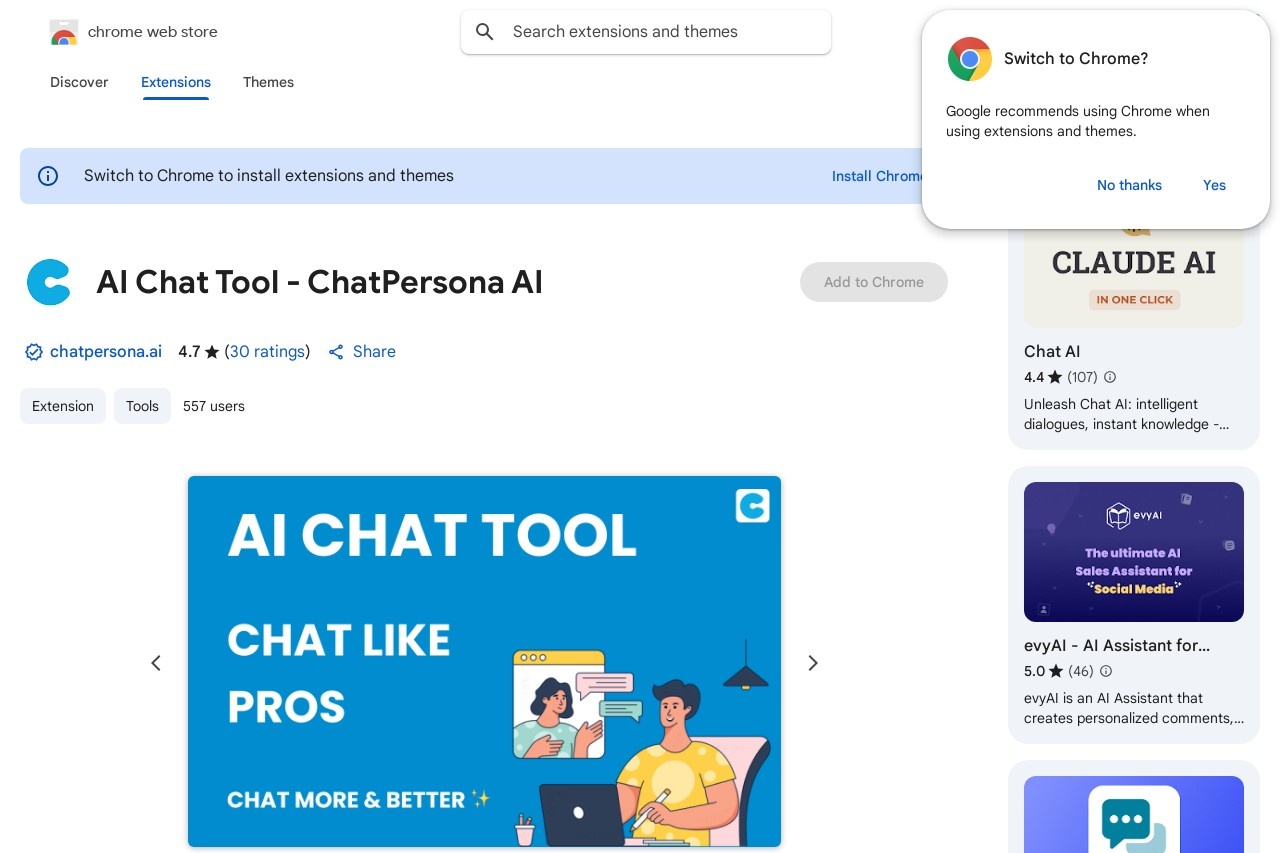 ChatPersona AI