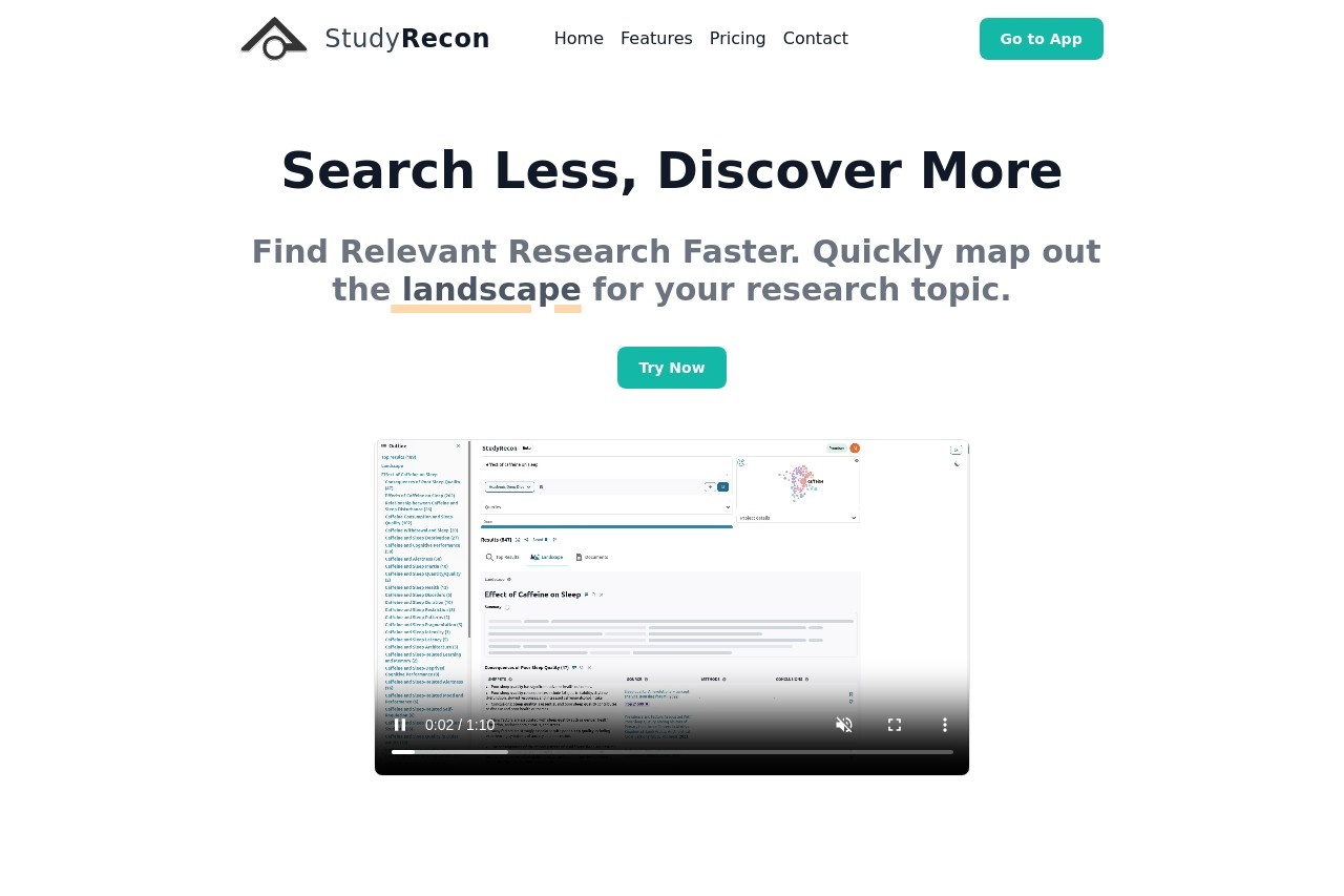 StudyRecon