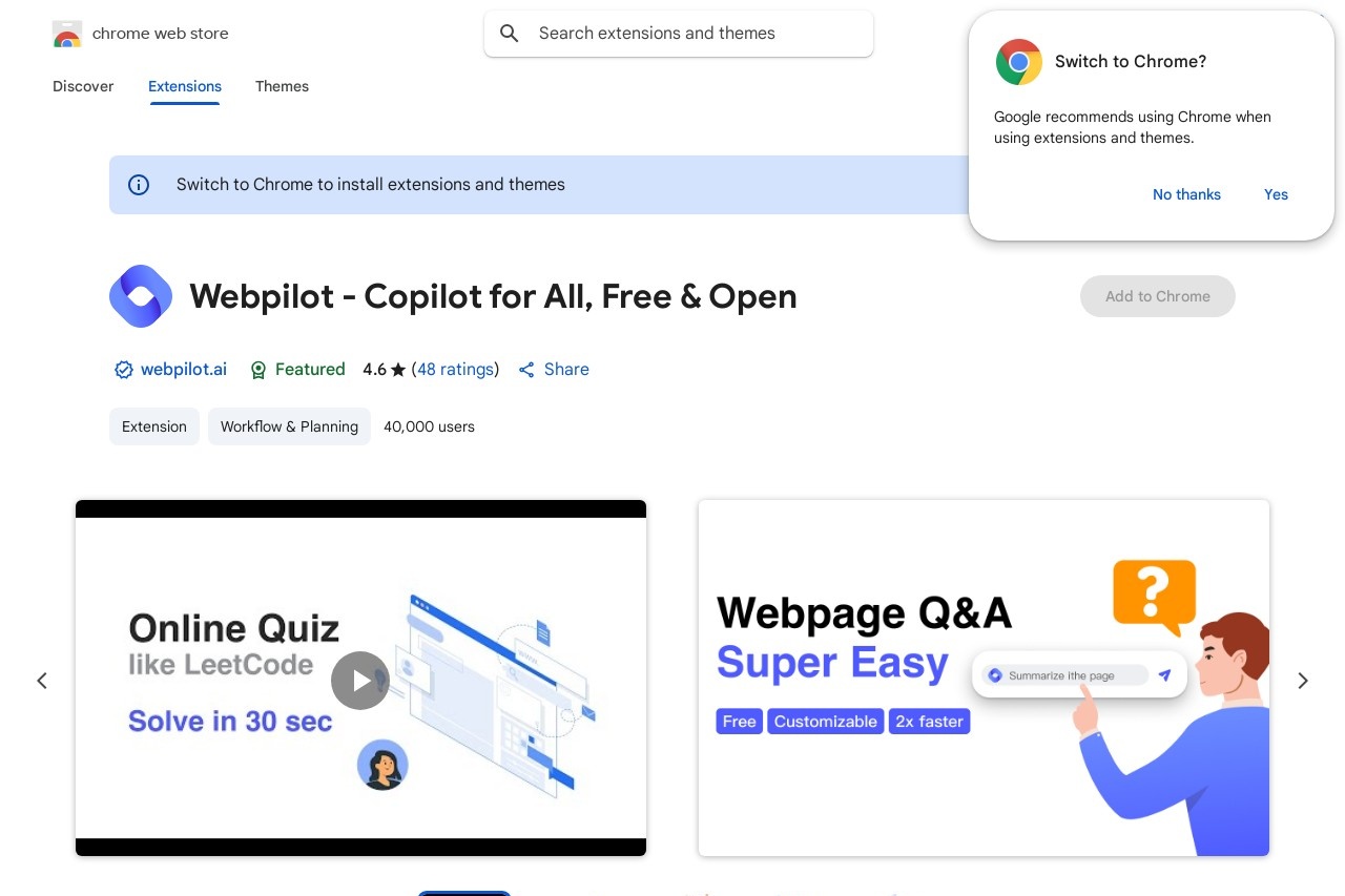 Webpilot