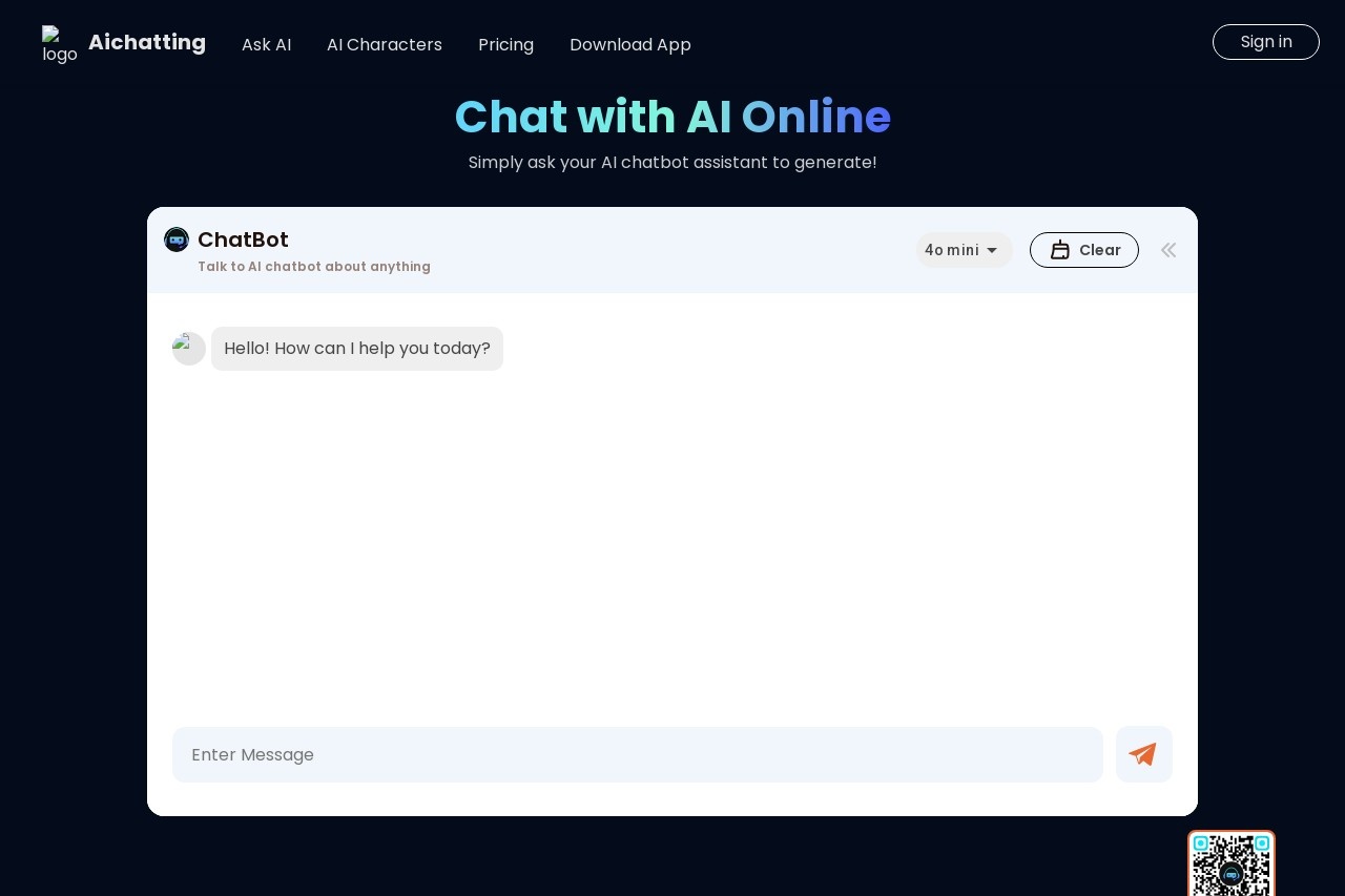 AI Chat Website